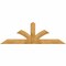 Ekena Millwork Richland Rough Sawn Timber Gable Bracket, Western Red Cedar, 84"W x 28"H x 4"D x 6"F, 8/12 Pitch GBW084X28X0406RIC00RWR - alternate 1